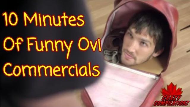 10 minutes of funny alex ovechkin commercials 10 minutes of funny alex ovechkin commercials