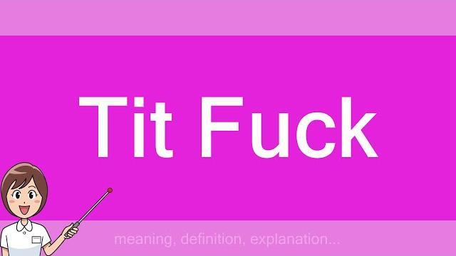 Tit fuck Tit fuck