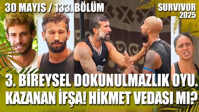Survivor 3. bi̇reysel dokunulmazlik kazanan i̇fşa adem & batuhan 30.05.2025 133. bölüm tv8 canli yayin Survivor 3. bi̇reysel dokunulmazlik kazanan i̇fşa adem & batuhan 30.05.2025 133. bölüm tv8 canli yayin