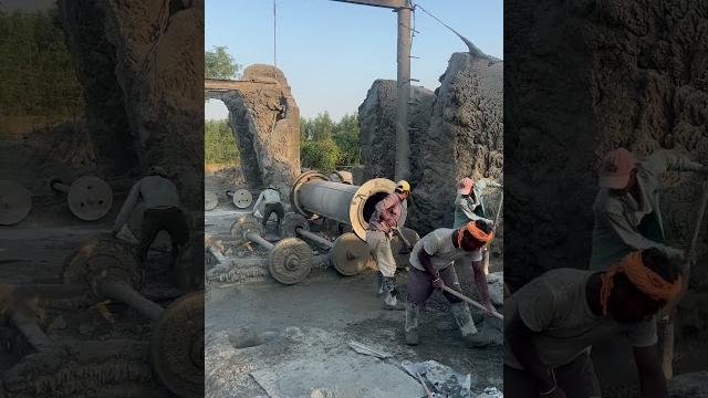 Concrete pipe making Concrete pipe making