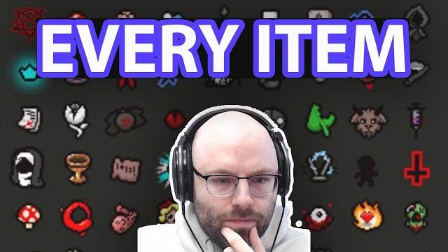 Ranking every item in the binding of isaac Ranking every item in the binding of isaac