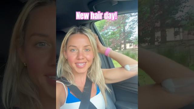 Blonde refresh vlog summer hair day at the salon Blonde refresh vlog summer hair day at the salon