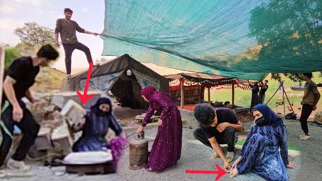 "tragedy strikes: amir's family installs canopy only for a wall to collapse on ajab!" "tragedy strikes: amir's family installs canopy only for a wall to collapse on ajab!"