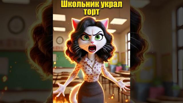 Школьник украл торт в нейросети #dalle3 #chatgpt #aiart #кот #нейросеть #юмор #ии #мем #cat #мультик Школьник украл торт в нейросети #dalle3 #chatgpt #aiart #кот #нейросеть #юмор #ии #мем #cat #мультик