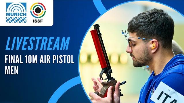Livestream - 10m air pistol men final - issf world cup rifle / pistol munich, germany Livestream - 10m air pistol men final - issf world cup rifle / pistol munich, germany