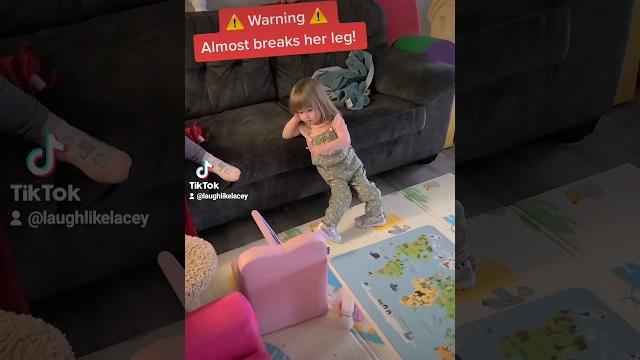 Almost breaks leg because of refusing to wear her twister cables! #ouch #spinabifidaawareness Almost breaks leg because of refusing to wear her twister cables! #ouch #spinabifidaawareness
