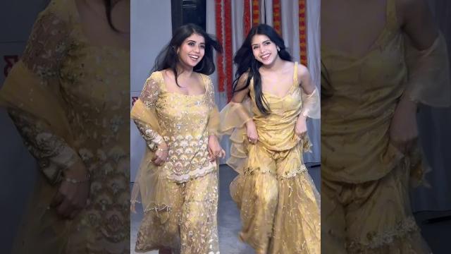 Diwali glam transition with my sister!! @triptiverma Diwali glam transition with my sister!! @triptiverma