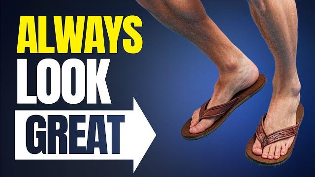 How to wear flip-flops correctly as an adult man How to wear flip-flops correctly as an adult man