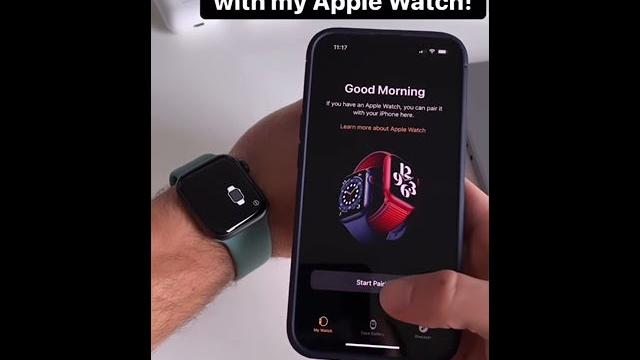 Pairing my apple watch with iphone Pairing my apple watch with iphone