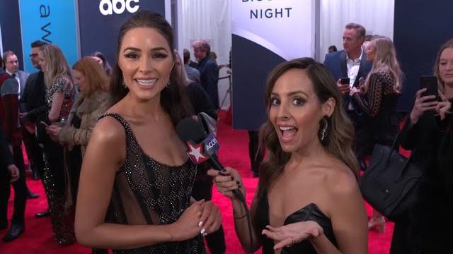 Cmas 2018: olivia culpo shares all the details about her super sexy see-through dress | access Cmas 2018: olivia culpo shares all the details about her super sexy see-through dress | access