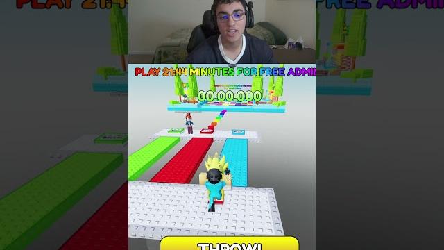 I threw him off at the end! I threw him off at the end!