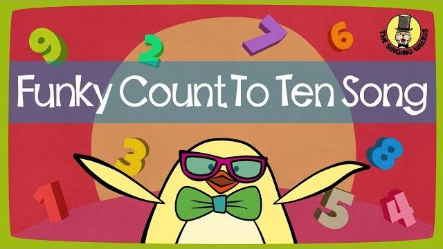 Funky counting song | numbers 1-10 | the singing walrus Funky counting song | numbers 1-10 | the singing walrus