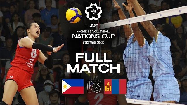 Philippines vs. mongolia - pool play | avc women's nations cup 2025 Philippines vs. mongolia - pool play | avc women's nations cup 2025