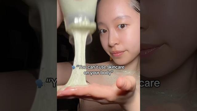 Skincare can be used as body care too!! facial + body acne treatment @vt_cosmetics_kr Skincare can be used as body care too!! facial + body acne treatment @vt_cosmetics_kr