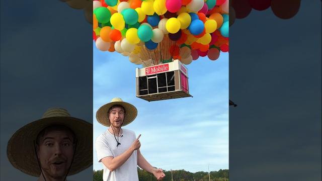 How many balloons to make a store fly? How many balloons to make a store fly?