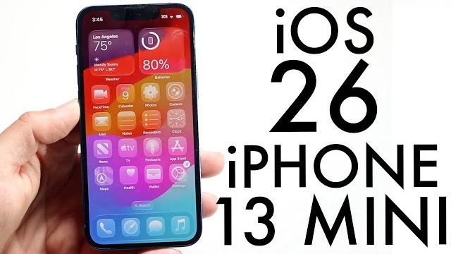 Ios 26 on iphone 13 mini! (review) Ios 26 on iphone 13 mini! (review)