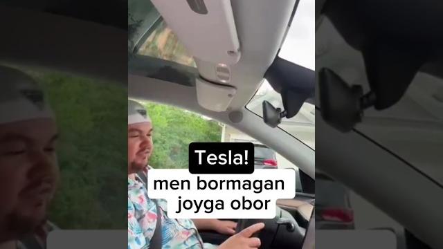 Tesla al mashina!#tesla #semiz #auto #avto #mashina #prikol #sport #gym #sportuz #joke #rek #iphone Tesla al mashina!#tesla #semiz #auto #avto #mashina #prikol #sport #gym #sportuz #joke #rek #iphone