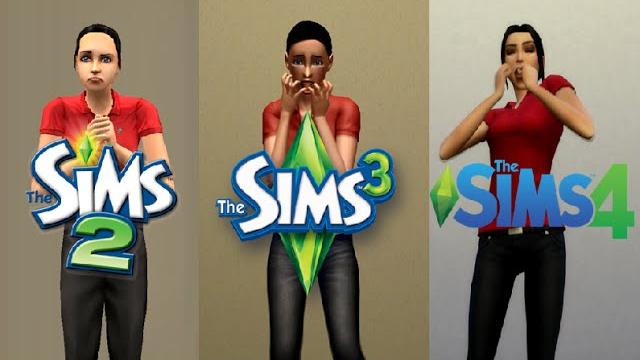 Sims 2 vs sims 3 vs sims 4 - animations Sims 2 vs sims 3 vs sims 4 - animations