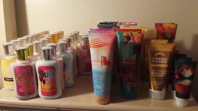 My bath and body works lotion collection! My bath and body works lotion collection!