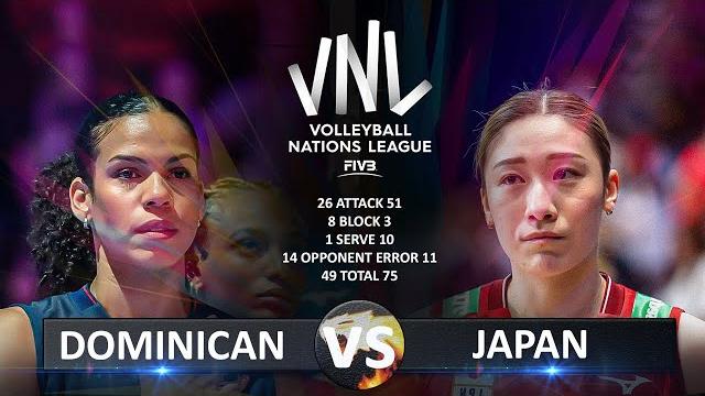 Dominican republic vs japan | women's vnl 2025 Dominican republic vs japan | women's vnl 2025
