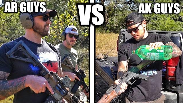 Ar guys vs ak guys... but for real Ar guys vs ak guys... but for real