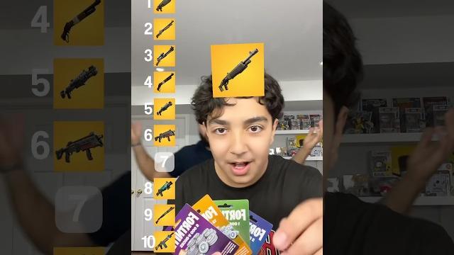 Ranking fortnite shotguns with brothers! Ranking fortnite shotguns with brothers!