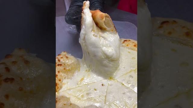 Is this the cheesiest pizza? Is this the cheesiest pizza?