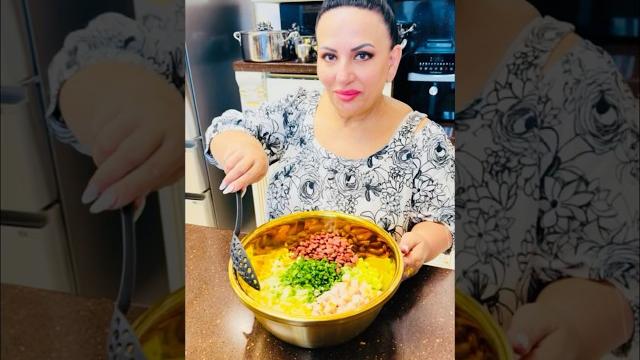Летний салат от аруси кавказ! вкусный и сытный салат! обязательно готовьте! #арускавказ #слюбовью Летний салат от аруси кавказ! вкусный и сытный салат! обязательно готовьте! #арускавказ #слюбовью