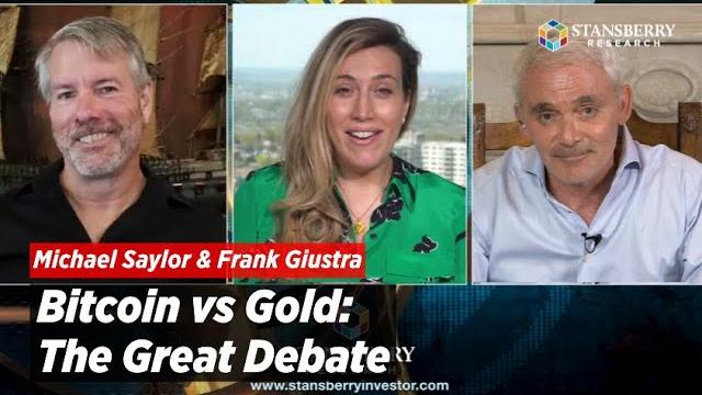 Bitcoin vs gold: the great debate with michael saylor and frank giustra Bitcoin vs gold: the great debate with michael saylor and frank giustra