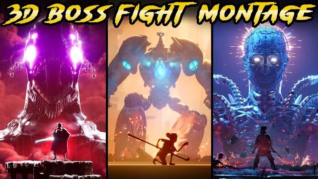 Top 100 boss fight 3d montage (ft. @dzasterpeace ) Top 100 boss fight 3d montage (ft. @dzasterpeace )