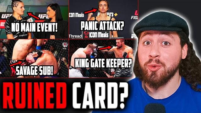 Canceled main event? ufc vegas 107 recap blanchfield vs barber post fight reaction & breakdown Canceled main event? ufc vegas 107 recap blanchfield vs barber post fight reaction & breakdown