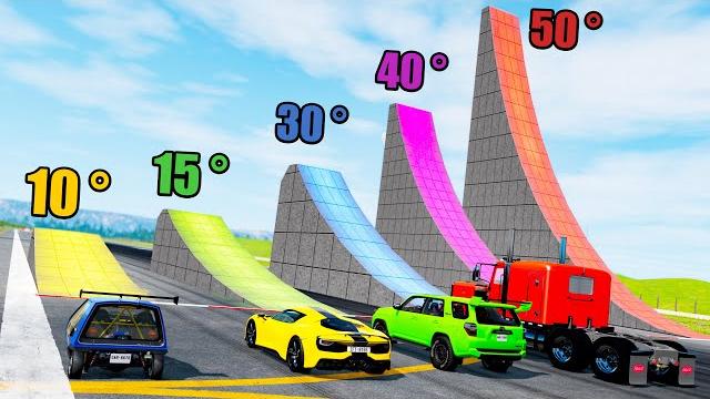 Which ramp gives longest jump? - beamng drive Which ramp gives longest jump? - beamng drive