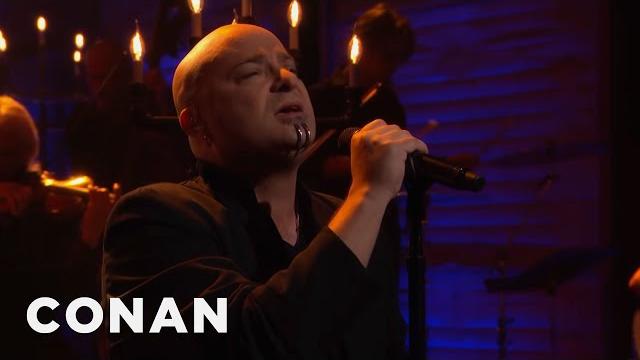 Disturbed "the sound of silence" 03/28/16 | conan on tbs Disturbed "the sound of silence" 03/28/16 | conan on tbs