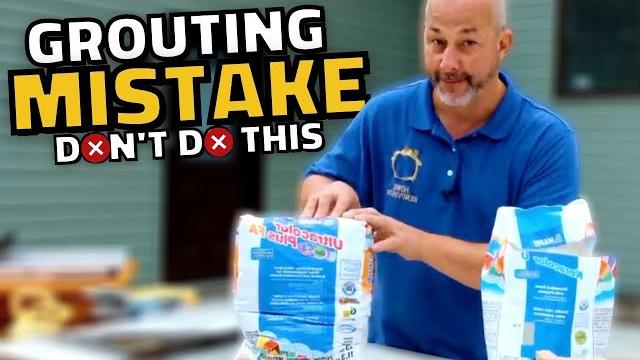 This grouting mistake will ruin your tile job This grouting mistake will ruin your tile job