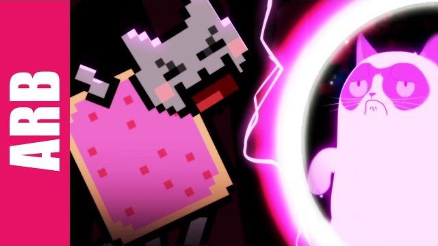 Grumpy cat vs. nyan cat - animeme rap battles Grumpy cat vs. nyan cat - animeme rap battles