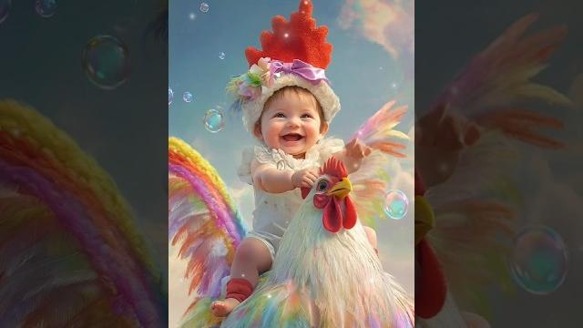 Cute baby angel and chick #angel #baby #cute #cutebaby #angels #chicken #short #children Cute baby angel and chick #angel #baby #cute #cutebaby #angels #chicken #short #children