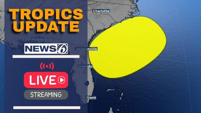 10 p.m. live weather | nhc highlights area off southeast coast for potential tropical development 10 p.m. live weather | nhc highlights area off southeast coast for potential tropical development