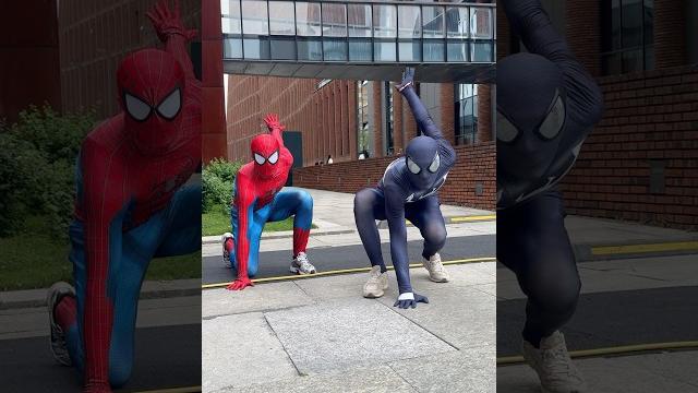 Spiderman or venom?@dvizhenie21 #spiderman Spiderman or venom?@dvizhenie21 #spiderman