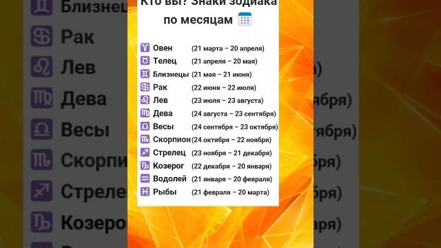 Кто вы? знаки зодиака по месяцам #myzodiak Кто вы? знаки зодиака по месяцам #myzodiak
