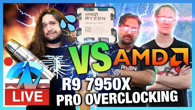 Live: amd vs. gn extreme overclocking 7950x: learning how to overclock Live: amd vs. gn extreme overclocking 7950x: learning how to overclock