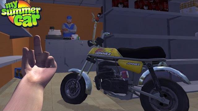 My summer car - driving a moped My summer car - driving a moped