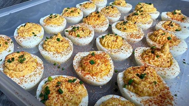 Angel eggs recipe | the best deviled eggs Angel eggs recipe | the best deviled eggs