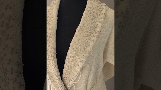 Luxury in every thread allium cream bathrobe – soft, elegant, unforgettable. #bathrobe #robe Luxury in every thread allium cream bathrobe – soft, elegant, unforgettable. #bathrobe #robe