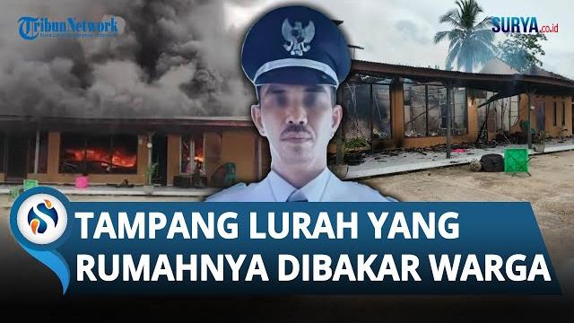 Tampang lurah di lampung yang rumahnya dibakar warga, massa emosi pelaku jual beras bansos 4 ton? Tampang lurah di lampung yang rumahnya dibakar warga, massa emosi pelaku jual beras bansos 4 ton?