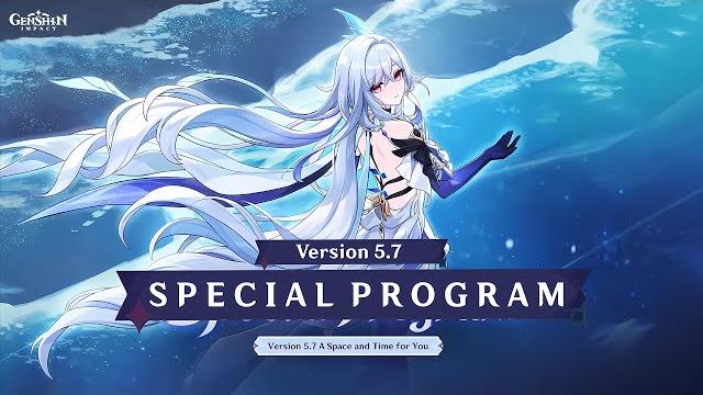 Genshin impact version 5.7 livestream "a space and time for you" #genshinimpact #newversion Genshin impact version 5.7 livestream "a space and time for you" #genshinimpact #newversion
