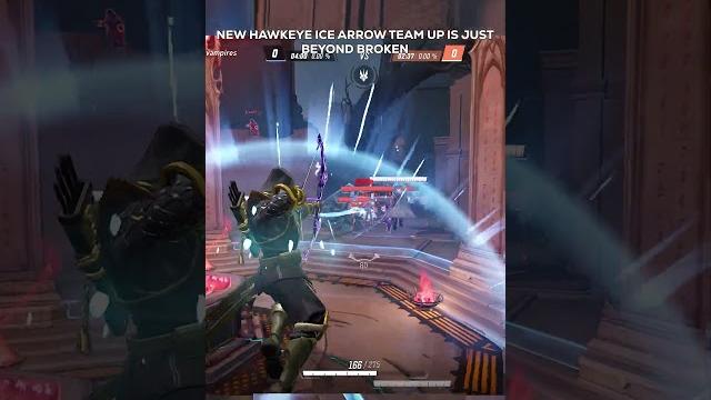 New ice arrow team up is beyond broken hawkeye guide#marvelrivals #marvelrivalsgameplay #marvel New ice arrow team up is beyond broken hawkeye guide#marvelrivals #marvelrivalsgameplay #marvel