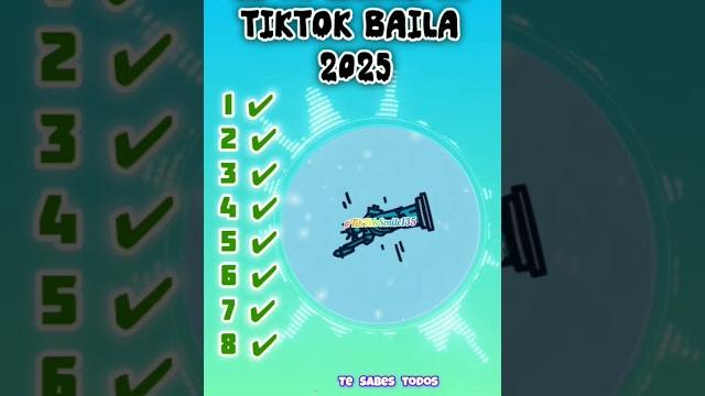 Si te sabes el tiktok baila! 2025│nuevos trends de tiktok│bailando tik tok #2025 #tiktok Si te sabes el tiktok baila! 2025│nuevos trends de tiktok│bailando tik tok #2025 #tiktok