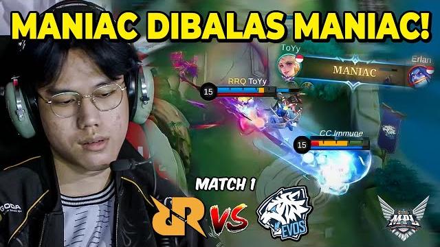 Maniac kimmy toyyy!! gilaa! rrq vs evos match 1 mpl s15 Maniac kimmy toyyy!! gilaa! rrq vs evos match 1 mpl s15