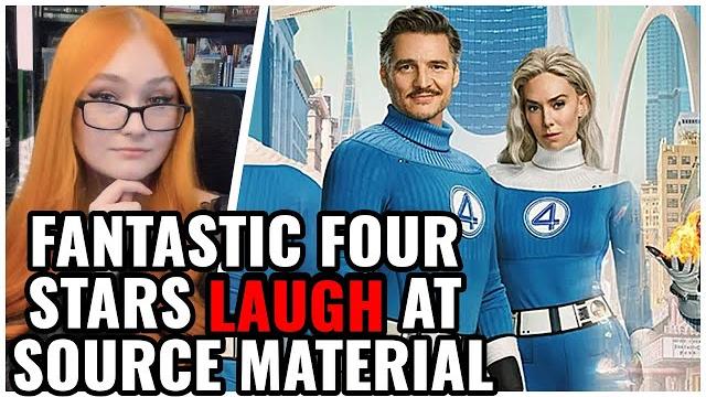 Pedro pascal & vanessa kirby mock fantastic four source material, snow white 2.0 controversy Pedro pascal & vanessa kirby mock fantastic four source material, snow white 2.0 controversy