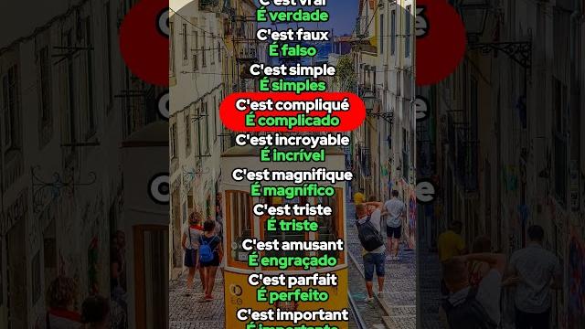 Apprendre facilement le portugais. #portugais #portugal #français #português #learnportuguese Apprendre facilement le portugais. #portugais #portugal #français #português #learnportuguese